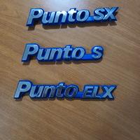 3 Badge Fiat PUNTO ELX/SX/S plastica. nuovi