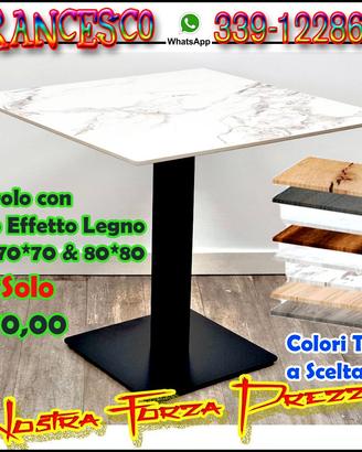 TAVOLI VARI COLORI MARMO LEGNO,FERRO, NEUTRI RISTO