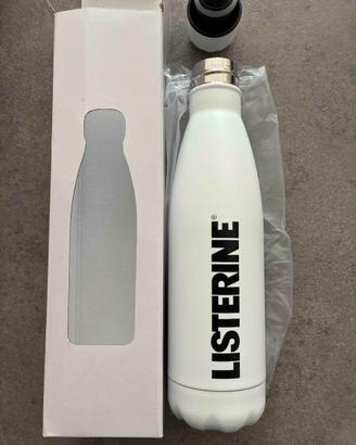 Borraccia termica listerine 0.5 Bottiglia bianca