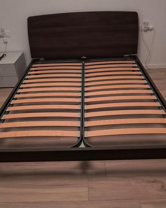 struttura letto+rete ortopedica doghe Battistella