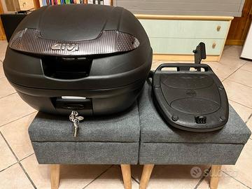 Bauletto Givi E340 vision tech 34l con schienalino