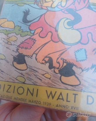 Topolino alla Corte di Re Artù anno 1939