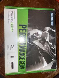 Shure jack wireless chitarra