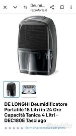 deumidificatore Delonghi 