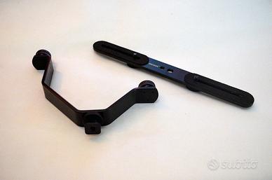 Staffe double mount per action cam, smartphone