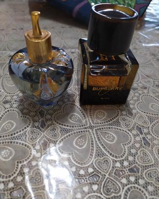 due profumi mu Burberry e Lolita lempicka