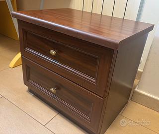 Cassettiera, 2 comodini e scrivania