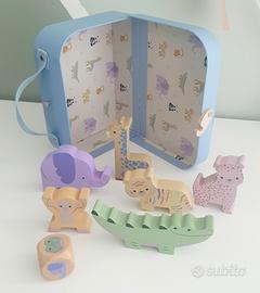 Gioco in legno Animali equilibristi per bambini