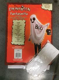 vestito Halloween da fantasma 