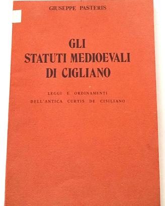 Gli Statuti medioevali di Cigliano