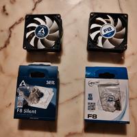 Coppia ventole raffreddamento PC Artic F80 da 80mm