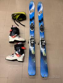 K2 Scialpinismo Attacchi Pelli e Scarponi