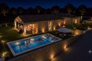 Nuova esclusiva villa con piscina vicino al mare