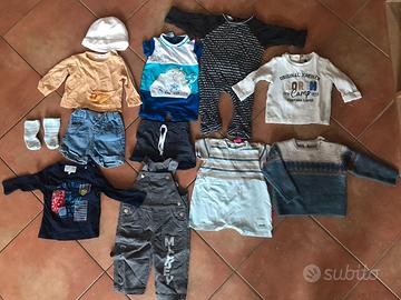 Mix vestiti bimbo 6 mesi + regali