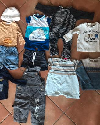 Mix vestiti bimbo 6 mesi + regali