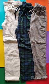 Pantaloni lunghi bambino 8-9 anni 134 cm