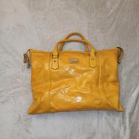 Borsa grande Fornarina giallo senape