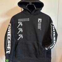 Felpa con cappuccio Minecraft taglia 11-12 anni