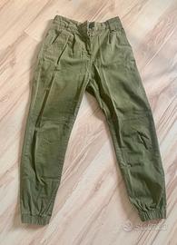 Pantalone verde Bershka
