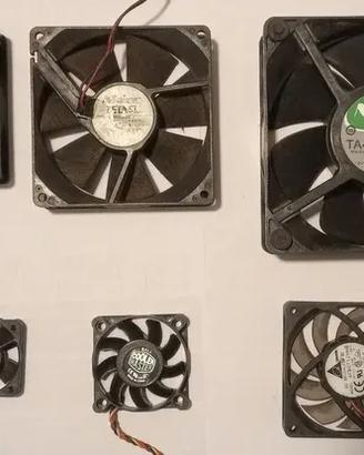 Ventole Fan raffreddamento PC misure varie