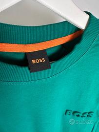 Maglia BOSS Verde Uomo Tg M