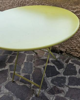 set tavolo tondo + 4 sedie EMU