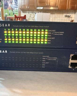 Switch NETGEAR GS724T 24 porte Gigabit gestito
