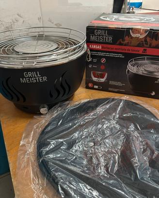 Barbecue da tavolo grillmeister kansas