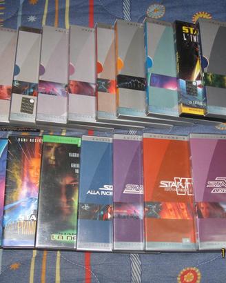 Collezione dvd e blu-ray Star Trek e Star Wars