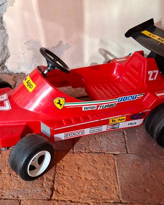 Ferrari F1 a pedali n° 27 Gilles Villeneuve