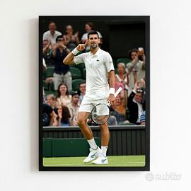 quadro poster Novak Djokovic tennis 