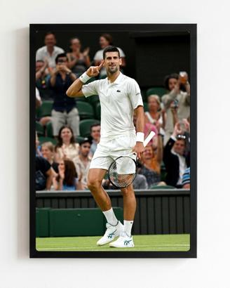 quadro poster Novak Djokovic tennis 