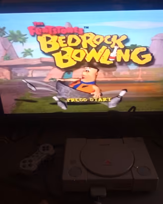 The Flintstones Bedrock Bowling ps1 (Multilingua)