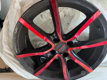 4 cerchi  mak per punto abarth