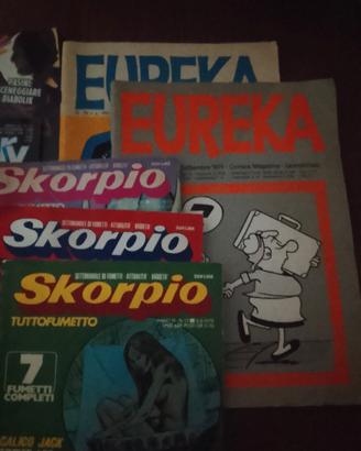 Lotto riviste sul fumetto 