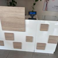 Bancone reception  marca ‘vismara’