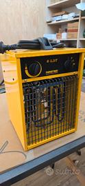 Stufa generatore aria calda da cantiere 3.3kw