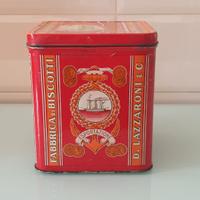 Scatola Latta Lazzaroni Amaretti Saronno Vintage