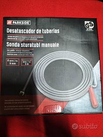 Sonda Sturatubi Manuale Parkside nuovo Sigillato 