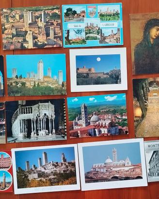 Cartoline di Siena e provincia 