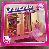 Guardaroba Barbie anni 80 Mattel