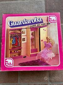 Guardaroba Barbie anni 80 Mattel