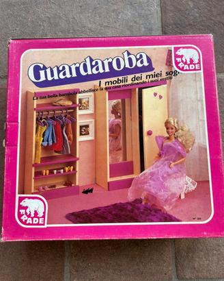Guardaroba Barbie anni 80 Mattel
