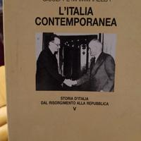 Libro Italia contemporanea Giuseppe Mammarella
