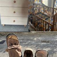 Trio peg perego  -lettino- fasciatoio