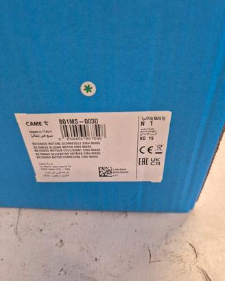 motore came cancello scorrevole 800kg