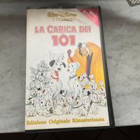 VHS originali “La carica dei 101” da collezionisti