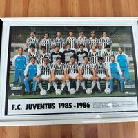 Poster Juventus 1985/86 vintage originale