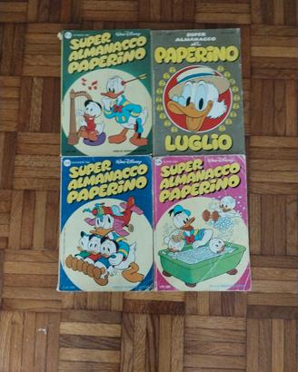 LOTTO ALMANACCHI TOPOLINO VINTAGE