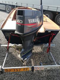 Motore Yamaha 40cv gambo corto 2 tempi